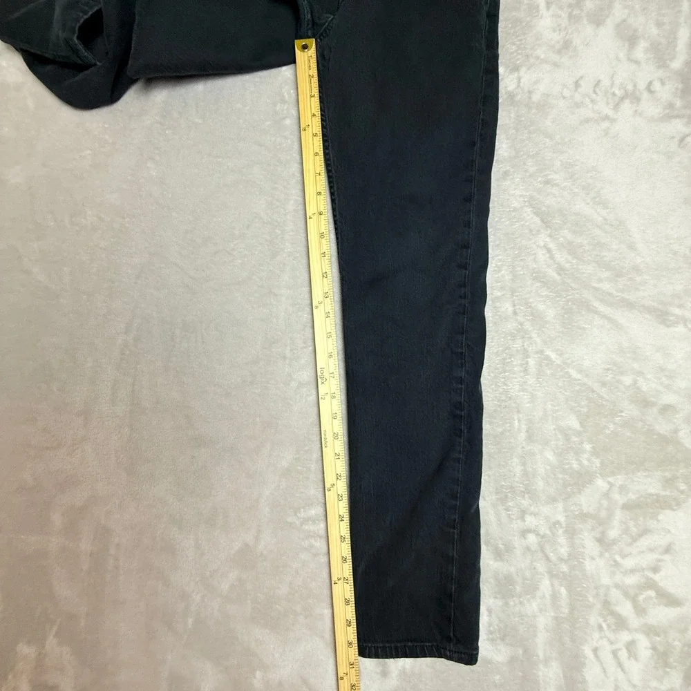 Levis 511 Jeans Mens 30x32 (Fit 31x30) Black Slim Stretch Streetwear Preppy EUC
